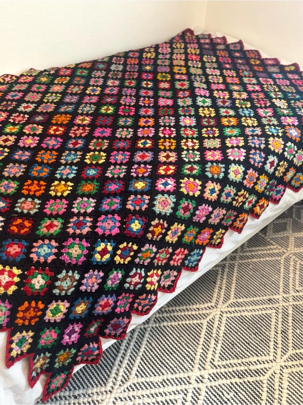 Handmade vintage crochet